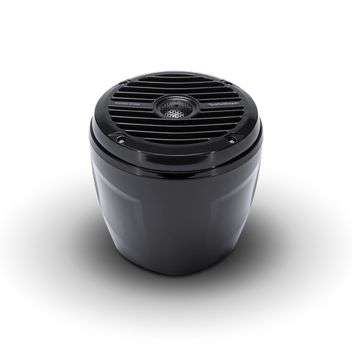 6.5” Prime R1 Series Marine Wakeboard Tower Speakers with Mini Enclosure & Grille - Black