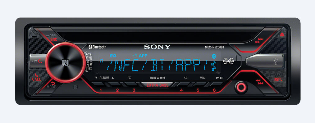 CD Receiver with BLUETOOTH® Wireless Technology