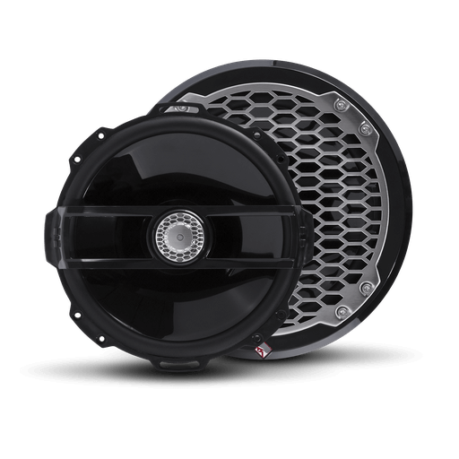 8” Punch Series Marine Full Range Speakers with Black Sports Grille