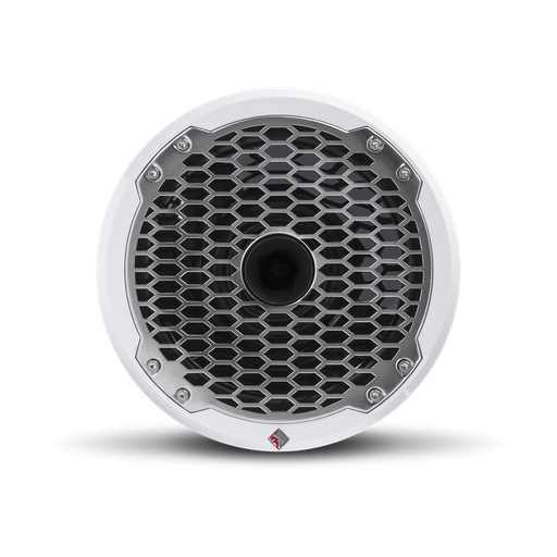 8” Punch Series Marine Full Range Speakers with Horn Tweeter - White