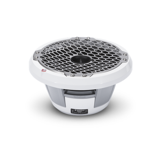 8” Punch Series Marine Full Range Speakers with Horn Tweeter - White