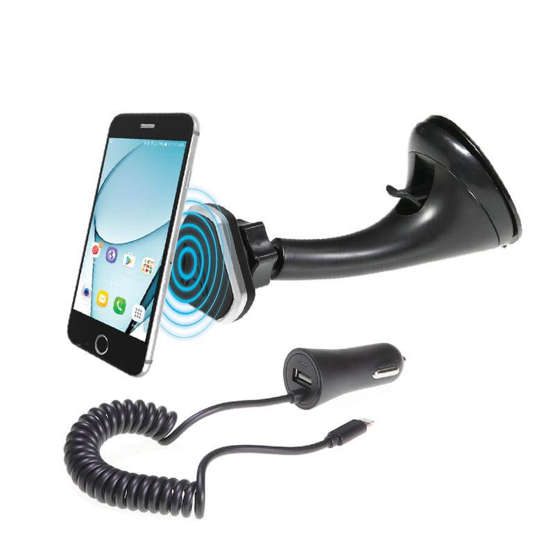 MagMate Windscreen Mount Magnetic Holder with Charger