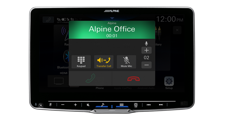 Alpine Floating Head Unit iLX-F509A
