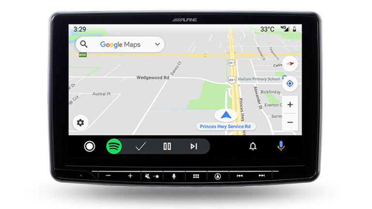 Alpine Halo9 Inch Floating Head Unit INE-F409E