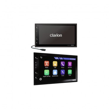 Clarion FX450 2DIN Apple CarPlay Android Auto Bluetooth Headunit