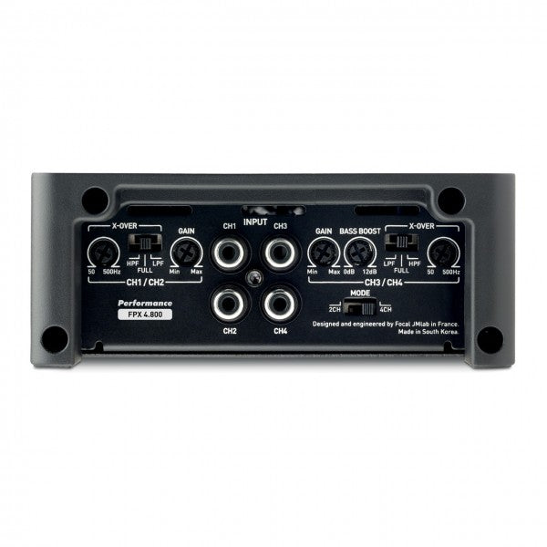 FPX 4.800 4/3/2-CH AMPLIFIER