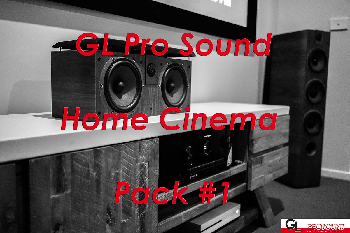 Home Cinema Pack 1: In-Ceiling/In-Wall Speakers, Powered Subwoofer, 5.1 A/V Receiver, Projector and 100" Fixed Frame