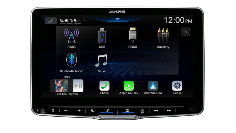 Alpine Floating Head Unit iLX-F509A