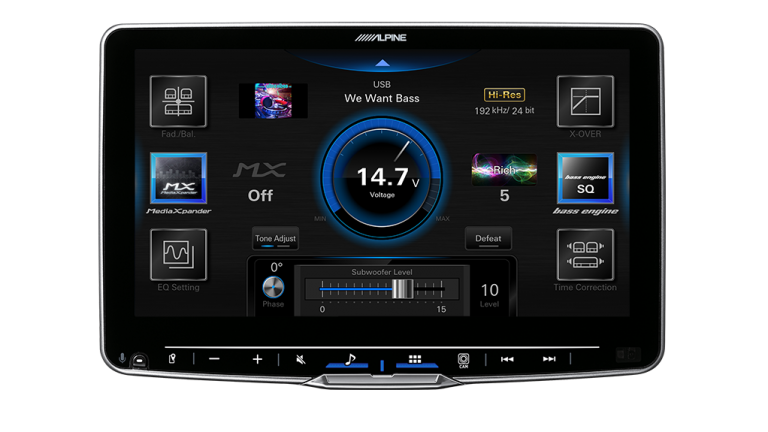 Alpine Floating Head Unit iLX-F509A