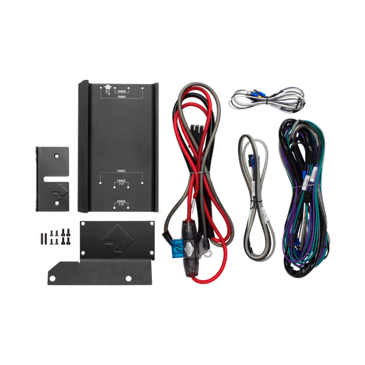 Mounting Plate for Compact Power & Punch Amplifiers for Harley Davidson 1998-2013