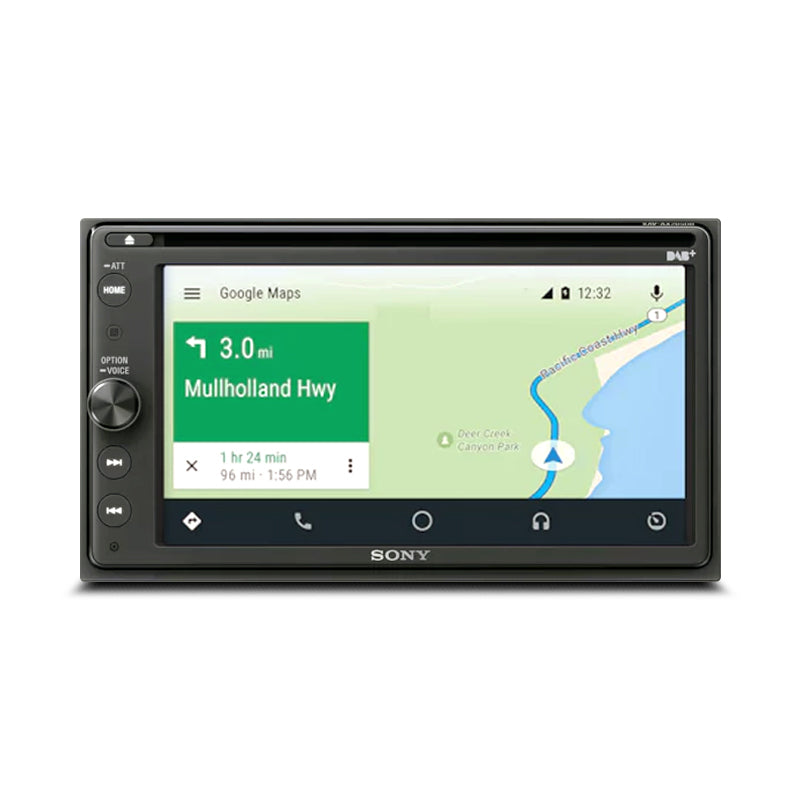 Sony XAV-AX205DB 6.4" Touch Screen Apple CarPlay/Android Auto DAB DVD Bluetooth/USB Receiver