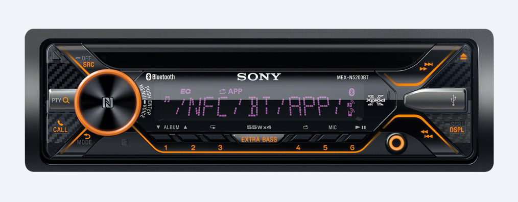 CD Receiver with BLUETOOTH® Wireless Technology