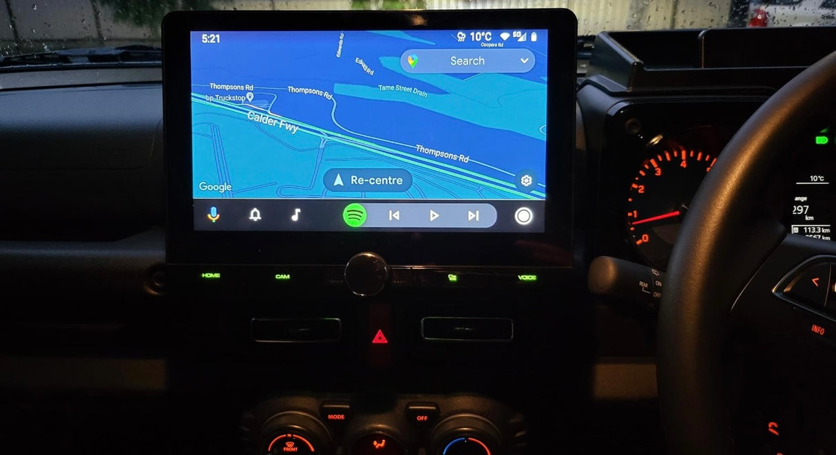 Suzuki Jimny Kenwood 10.1 inch Headunit Kit DMX9720XDS