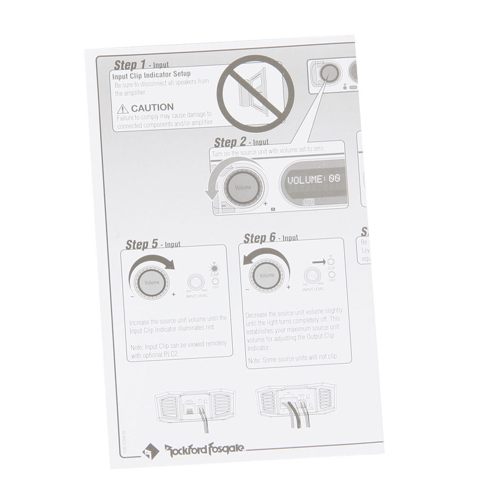 TM750X1bd Power Series Moto/Marine Mono Amplifier