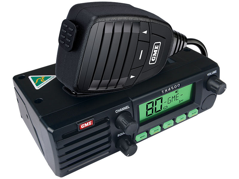 TX4500S DSP DIN size UHF radio with ScanSuite