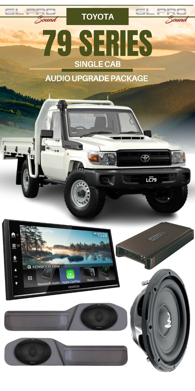 $2800 4x4 79 Series Single Cab Full Audio Upgrade secure now with a $500 deposit