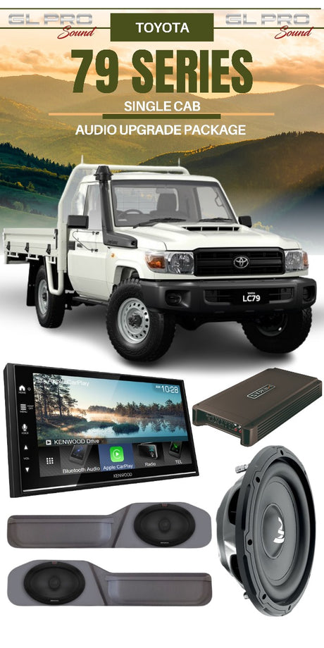 $2800 4x4 79 Series Single Cab Full Audio Upgrade secure now with a $500 deposit