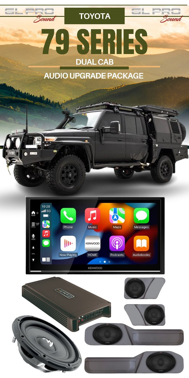 $3700 4x4 79 Series Dual Cab Full Audio Upgrade Secure now with $500 Deposit