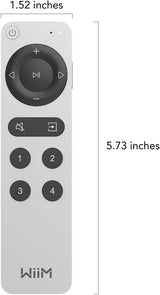 WiiM Voice Remote 2 Push-to-Talk Streaming Remote Control