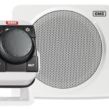 GME GR300BTWEP2 Marine Stereo Entertainment Pack – GR300BTW & GS320 Box Speakers White