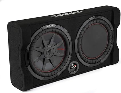 Kicker 48TRTP122 - Sealed downward-firing enclosure with CompRT® 12"