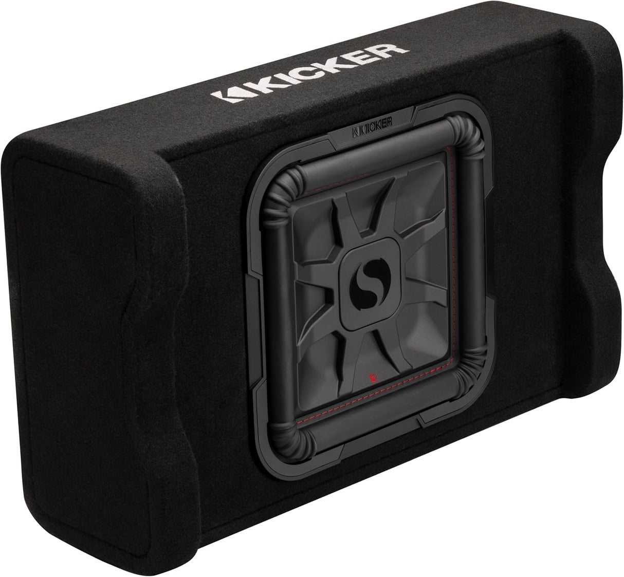 Kicker PL7TDF Powered Down-Firing L7T Loaded Subwoofer Enclosure