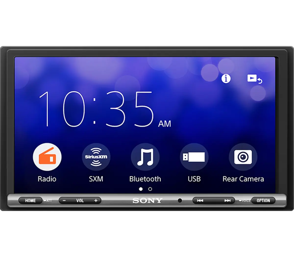 Sony XAV-AX3200 6.95" Head Unit – Wired Apple CarPlay & Android Auto, WebLink Cast
