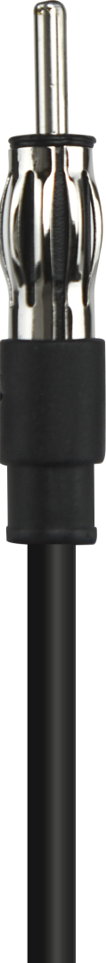 GME AEM4702B AM/FM Fibreglass Radome Antenna 1040mm with AS001B Spring Black