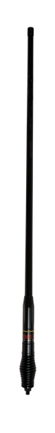GME AEM4705B Heavy Duty Fibreglass Radome AM/FM Antenna 1200mm with AS004B Spring Black