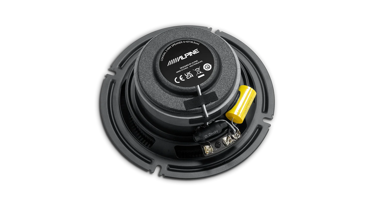 Alpine BRV-S65 6-1/2" 2-Way Coaxial Speaker