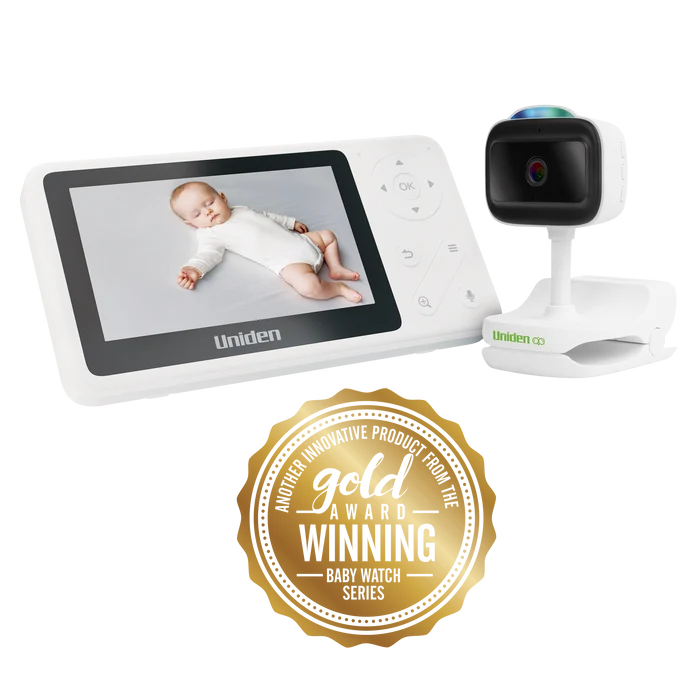 Uniden BW4501 Baby Video Monitor with 4.3-Inch Display and Clamp Camera