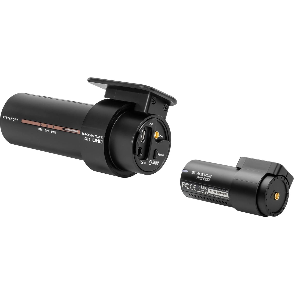 BlackVue DR970X-BX-2CH 4K UHD Dual Channel Dash Cam with Built-in Battery Pack