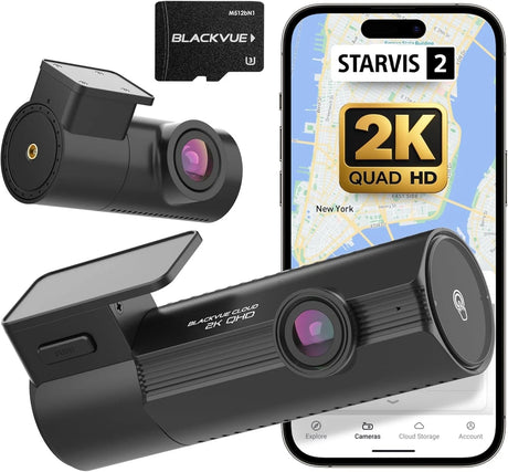 BlackVue ELITE 8-2CH 2K QHD Dual Channel Dash Cam