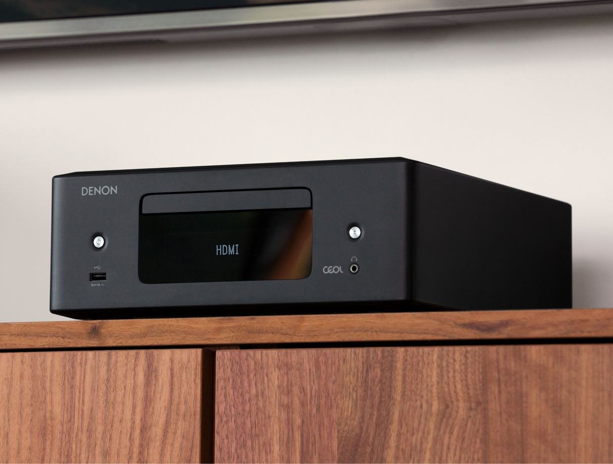 Denon CEOL N-12 Mini All-in-One Hi-Fi System with CD Player, Radio, HEOS™ Powered