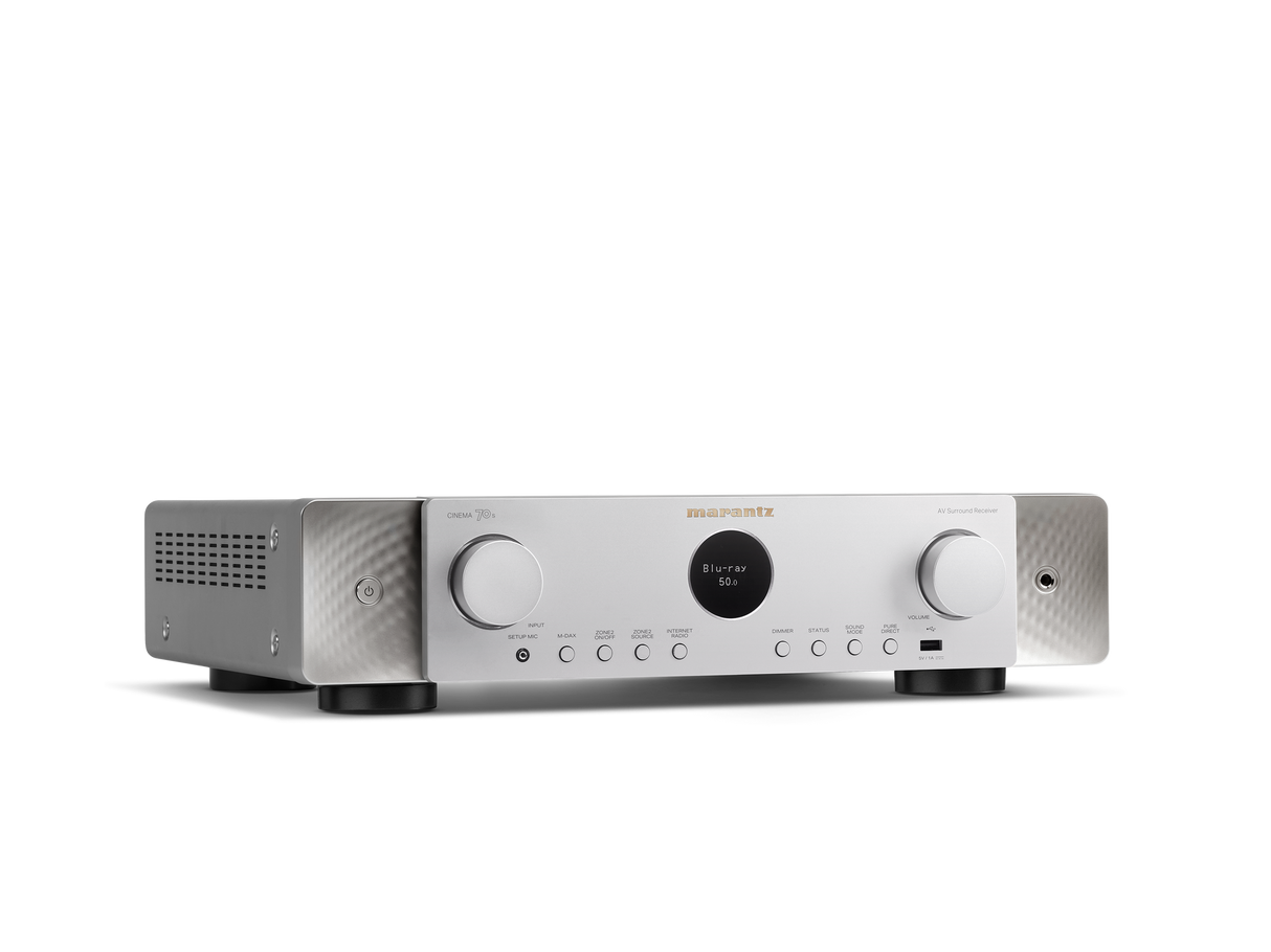 Marantz CINEMA 70s AV Receiver 7x50W 3x 8K HDMI 2-Zone Slimline