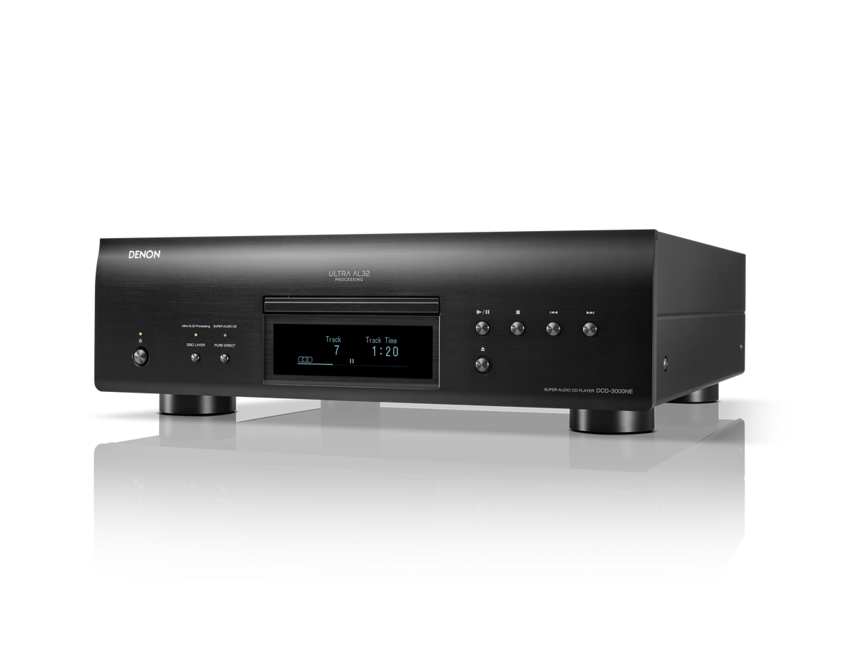 Denon DCD-3000NE SACD/CD Player with Advanced AL32 Processing Plus, DSD Playback via DVD Data Discs