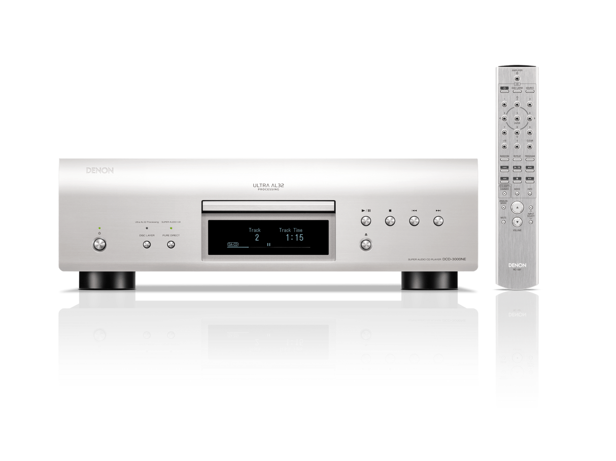 Denon DCD-3000NE SACD/CD Player with Advanced AL32 Processing Plus, DSD Playback via DVD Data Discs