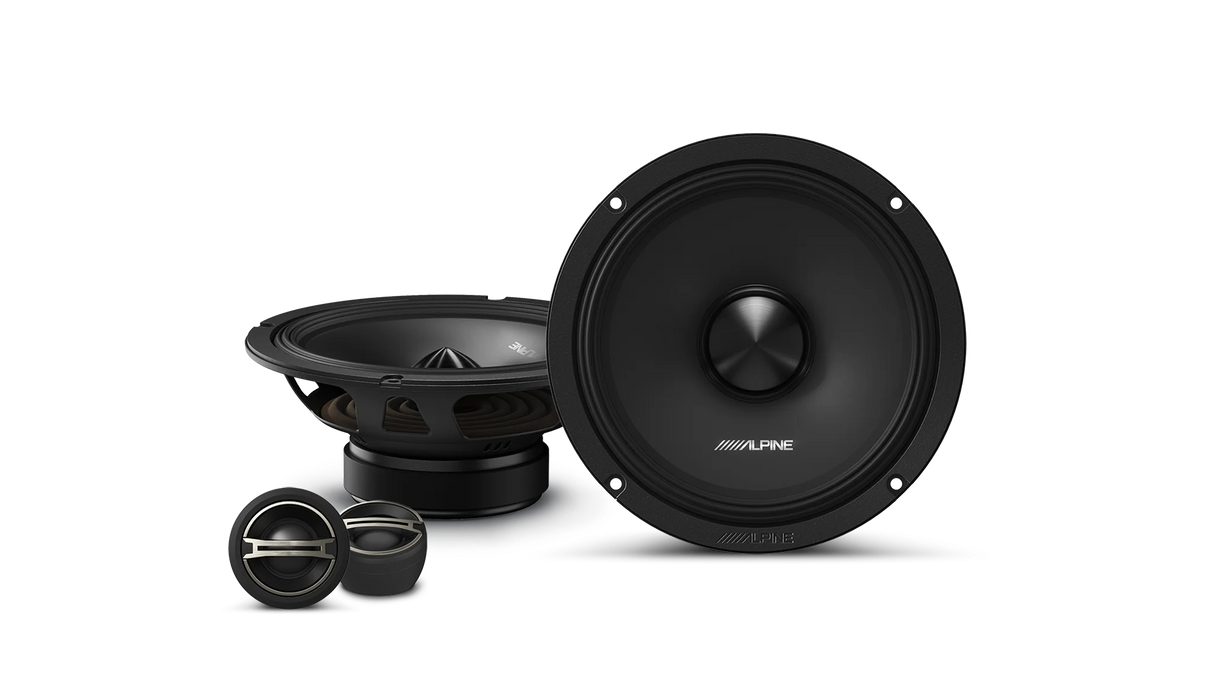 Alpine DM-65C M-Series 6.5 Inch 2-Way Component Speaker