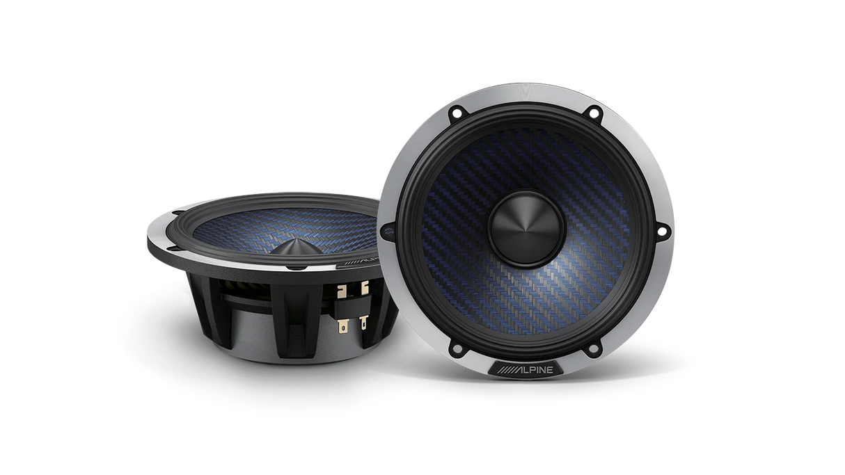 Alpine DP2-65C Digital Precision DP2-Series 6.5″ Component 2-Way Speaker System