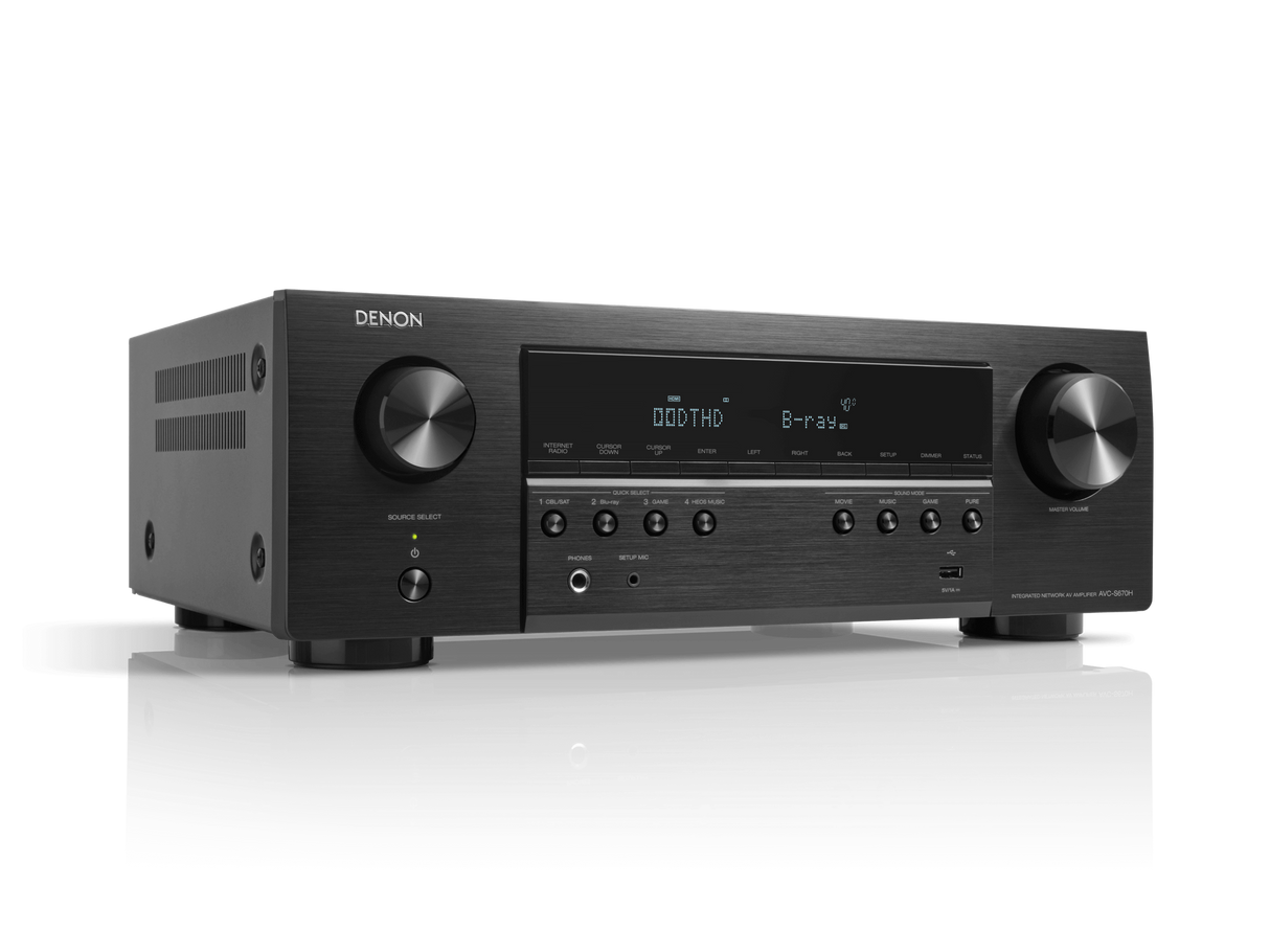 Denon AVC-S670H AV Receiver 5.1 Channel HEOS On-Board – Arriving Late May