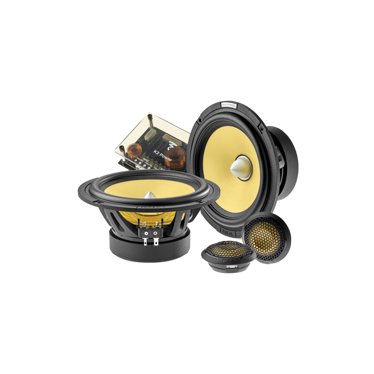 ES 165 K2E 6.5” 2 separate way kit 16.5 cm