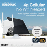 Uniden App Cam Solo X2K 4G Wireless Security Camera 2K Super HD Pan and Tilt Kit