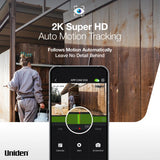 Uniden SOLO X2K 4G PRO Wire-Free Security Camera Kit with Solar Panel