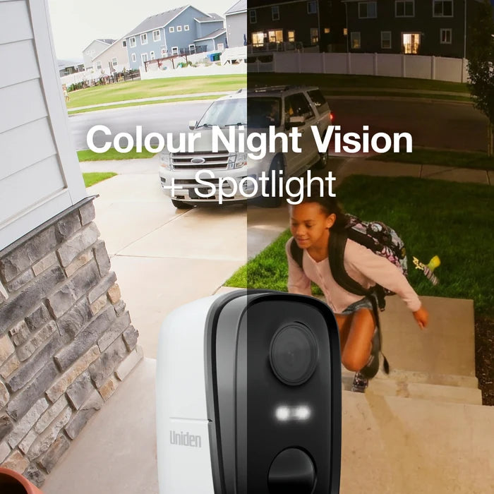 Uniden App Cam Solo X2K 2K Super HD Wireless Security Camera