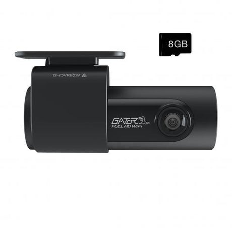 Gator GHDVR82W 1080P FULL HD 8GB DASH CAMERA