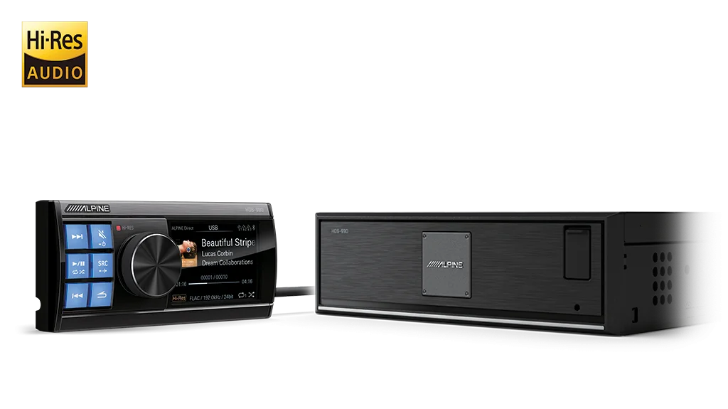Alpine HDS-990 Status Hi-Res Audio Media Player