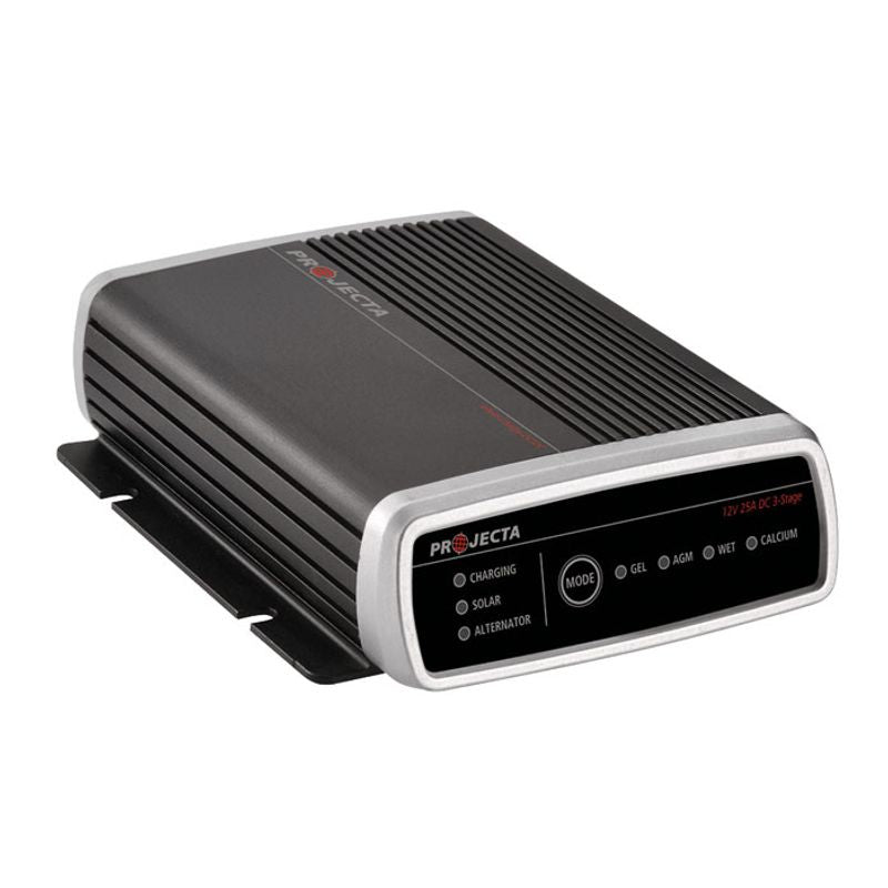 DC-DC Battery Charger 25A 12/24V 3-Stage with Solar MPPT Controller