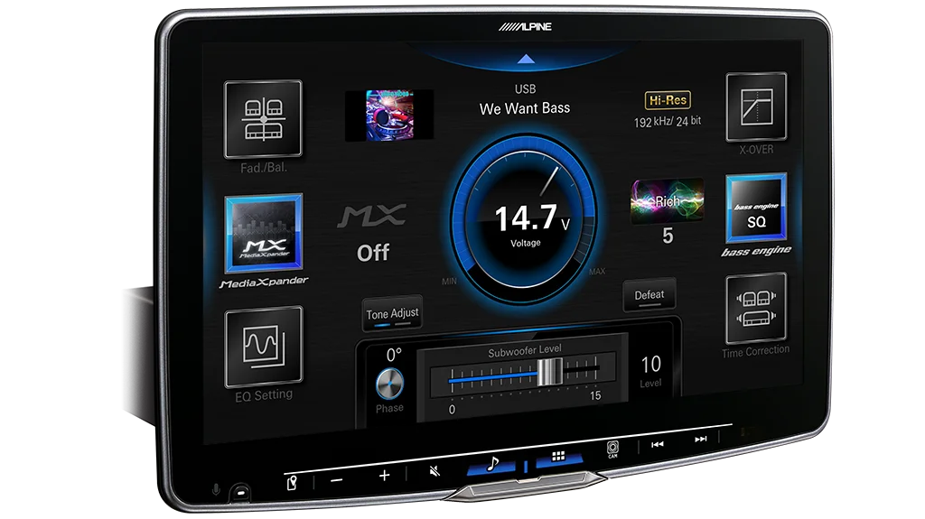 Alpine YARIS-GR20-F511A Premium Infotainment Solutions for Toyota GR Yaris