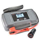 RRT Jump Starter 12V 1400A with Colour Screen for 7L Petrol & 5L Diesel, Rapid Charge