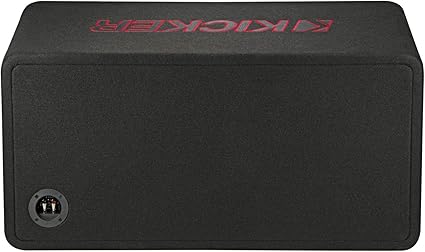 KICKER 45DL7R122 Dual 12" L7R 2-Ohm Loaded Vented Enclosure